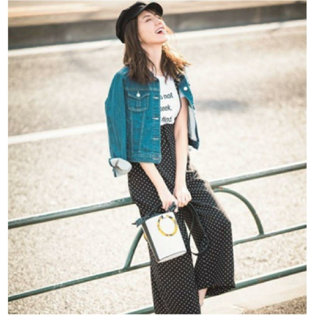 低価格 JUSGLITTY 《美香さんコラボ》ダブル釦ジレ ワンピース