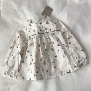 ザラキッズ(ZARA KIDS)のちょき様【新品未使用】ZARA BABY トップス(ブラウス)