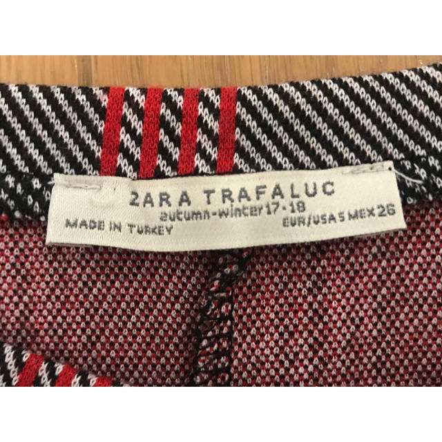 ZARA(ザラ)のZARA ワンピース　羽飾りつき レディースのワンピース(ひざ丈ワンピース)の商品写真