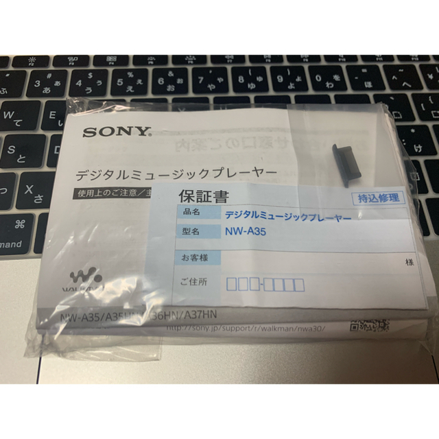 SONY NW-A35 1