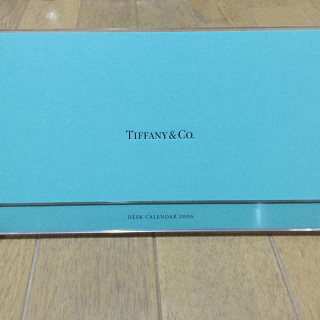 Tiffany & Co.(ティファニー)のティファニー 2006年 カレンダー インテリア/住まい/日用品のインテリア小物(置物)の商品写真
