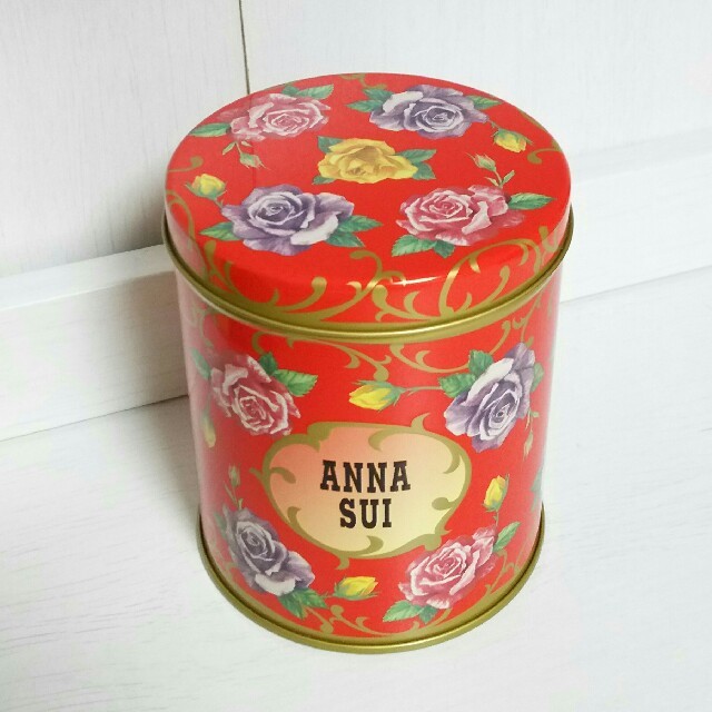 ANNA SUI(アナスイ)の美品 アナスイ 限定 缶 クリスマス ANNA SUI 廃盤 パッケージ コスメ コスメ/美容のコスメ/美容 その他(その他)の商品写真