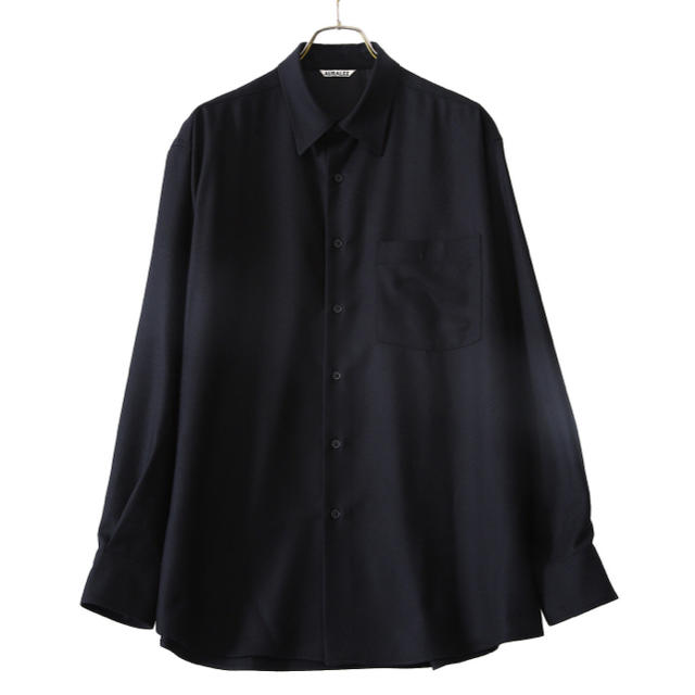 COMOLI(コモリ)のAURALEE super light wool shirts サイズ4 メンズのトップス(シャツ)の商品写真