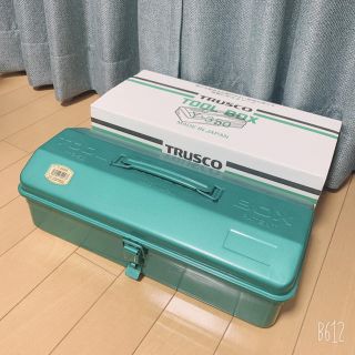 新品◆ TRUSCO(トラスコ) 山型工具箱 グリーン Y-350-GN(工具/メンテナンス)