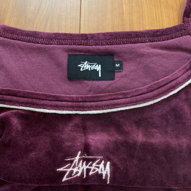 STUSSY(ステューシー)のstussy women ベロア キャミソール レディースのトップス(キャミソール)の商品写真