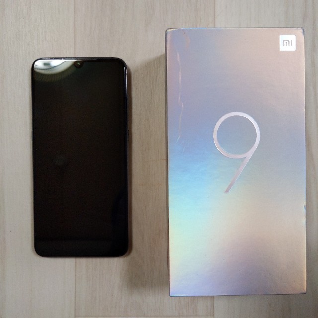 Xiaomi mi9 6GB/64GB ブラック グローバル版 品