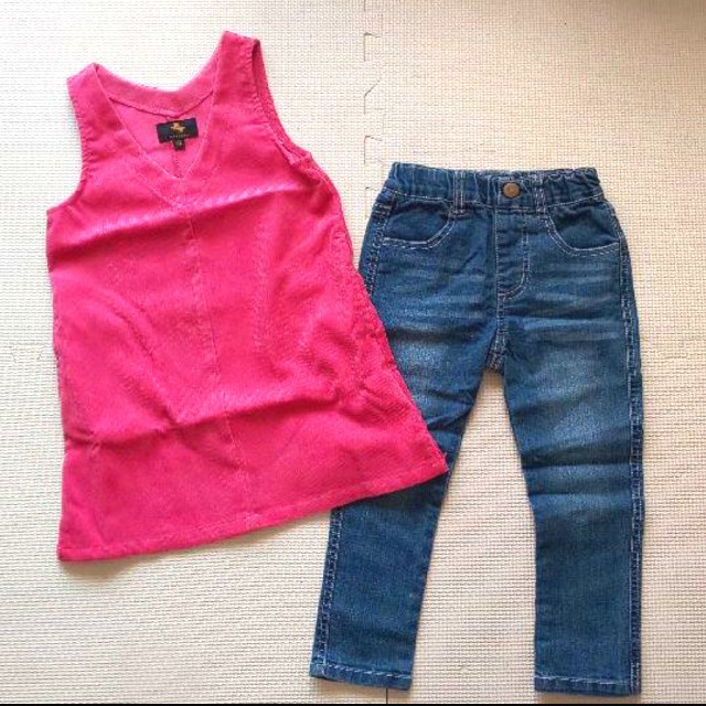 MARKEY'S(マーキーズ)の新品 マーキーズ セットアップ 100 キッズ/ベビー/マタニティのキッズ服女の子用(90cm~)(スカート)の商品写真