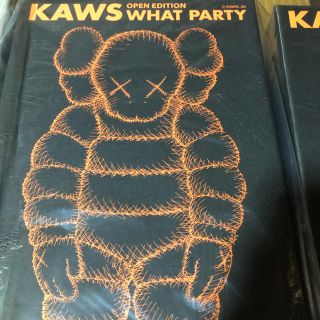 メディコムトイ(MEDICOM TOY)の新品未開封 KAWS WHAT PARTY ORANGE カウズ(その他)