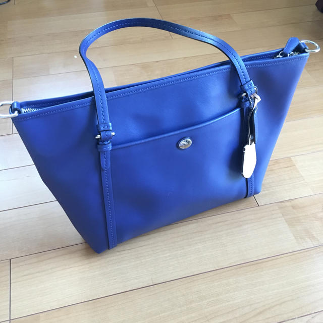 COACH ネイビー バッグレディース