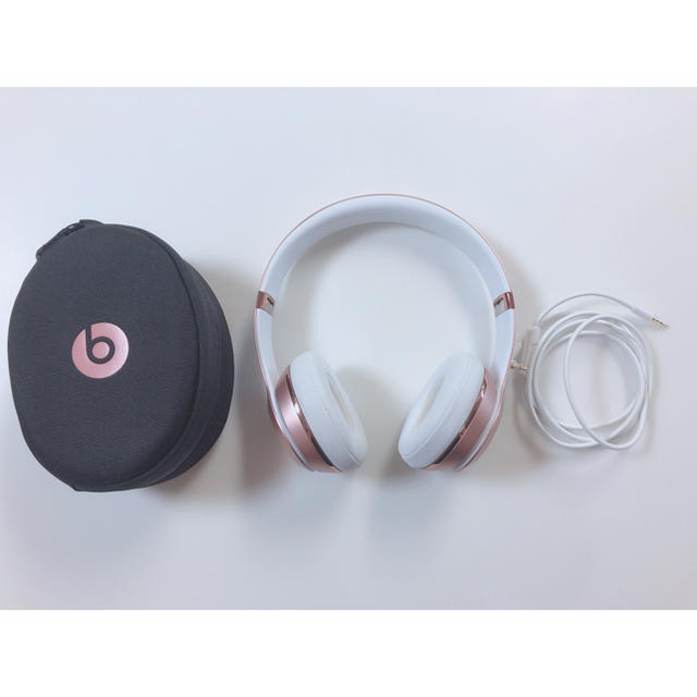 オンラインショップ Beats ピンク ワイヤレスヘッドフォン Solo3 日まで値下げ Beats Dre Dr By ヘッドフォン イヤフォン Www Bitfox It