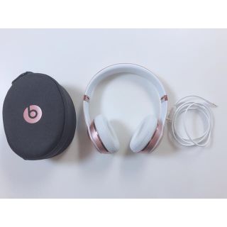 ビーツバイドクタードレ(Beats by Dr Dre)の【20日まで値下げ】Beats solo3 ワイヤレスヘッドフォン ピンク(ヘッドフォン/イヤフォン)