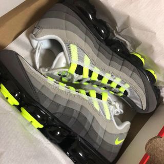 ナイキ(NIKE)のNike air vapor max 95 Neon イエローグラデ(スニーカー)