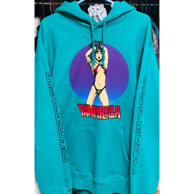 supreme vampirella hooded sweatshirt