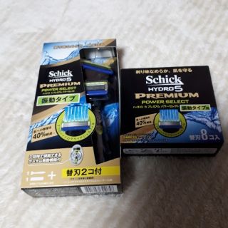 Schickハイドロ5 プレミアム カミソリ本体＆替刃(メンズシェーバー)