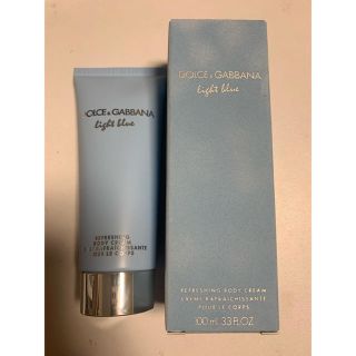 ドルチェアンドガッバーナ(DOLCE&GABBANA)のドルチェandガッバーナ ノベルティ ライトブルー ボディクリーム100ml (ボディクリーム)