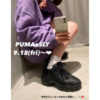 スライ(SLY)のPUMA x SLY PULSAR WEDGE♡コラボスニーカー♡厚底ウェッジ(スニーカー)