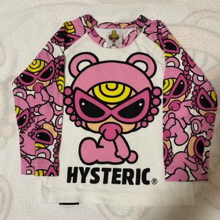 ヒステリックミニ(HYSTERIC MINI)の☆テディ ピンク☆(Ｔシャツ)