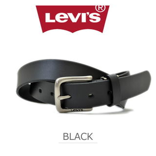リーバイス(Levi's)のLEVI'S 6602 牛革 ベルト ３cm幅　29ミリ　ブラック　新品(ベルト)