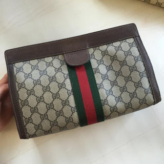 Gucci - オールドグッチ☆クラッチバッグの通販 by alohani☆｜グッチ ...