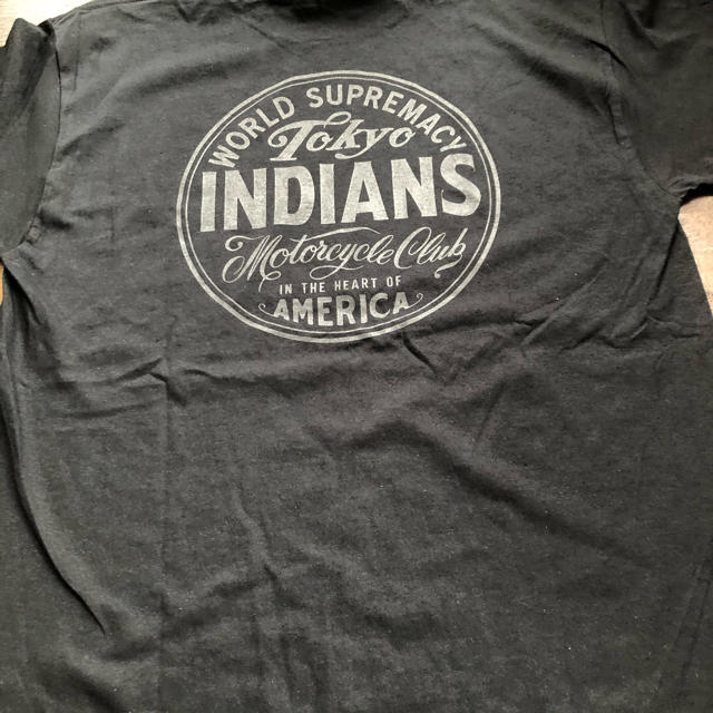 東京インディアンズ　tokyo indians  黒L 半袖Tシャツ