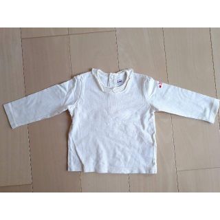 ミキハウス(mikihouse)のお安くします様専用　ミキハウス　80　長袖　ブラウス　秋　女の子(シャツ/カットソー)