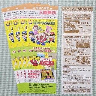 おもちゃ王国 軽井沢 入園券×3枚(遊園地/テーマパーク)