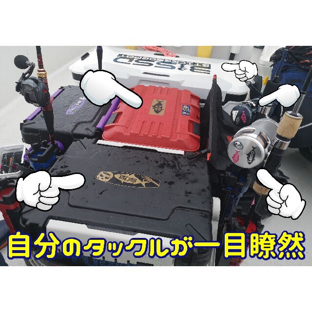 ドカット用魚型名前ステッカー2枚！魚種30種類！送料込！ スポーツ/アウトドアのフィッシング(ルアー用品)の商品写真