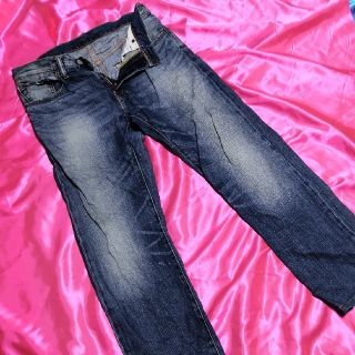 リーバイス(Levi's)の502 革タグ W32 股下77cmダメージジーンズ(デニム/ジーンズ)