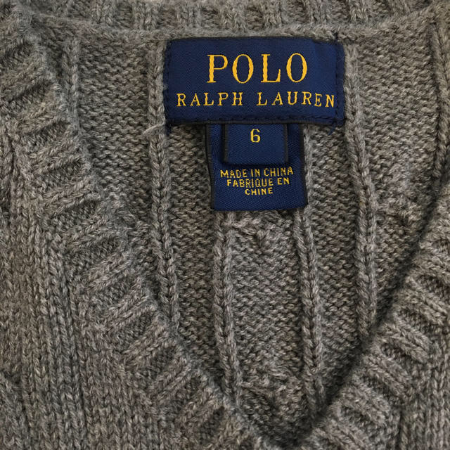 POLO RALPH LAUREN(ポロラルフローレン)のPOLO RALPH LAUREN ベスト キッズ/ベビー/マタニティのキッズ服男の子用(90cm~)(Tシャツ/カットソー)の商品写真