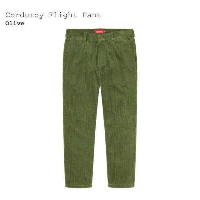 【30】Supreme Corduroy Flight Pant