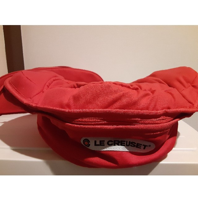 LE CREUSET - ル・クルーゼ ポットカバーL チェリーレッドの通販 by
