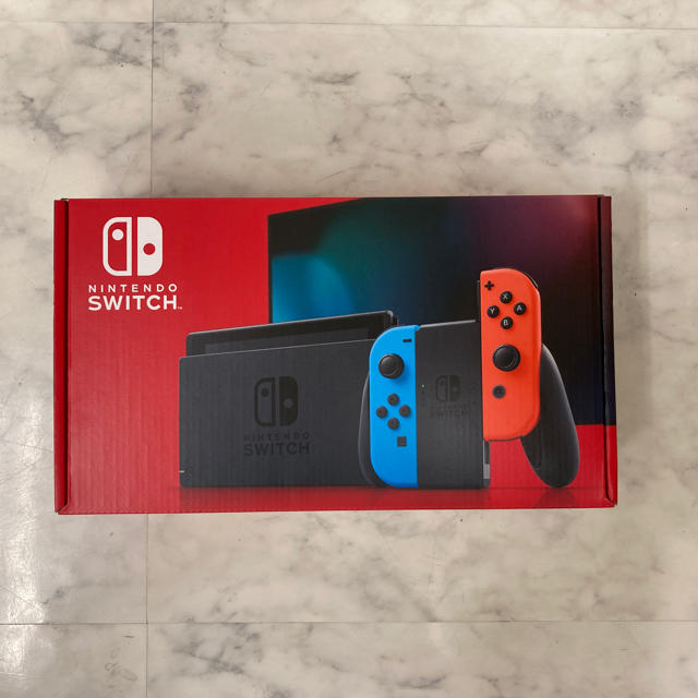 任天堂スイッチ　Switch  新品未使用未開封　店舗印あり