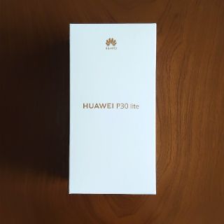 アンドロイド(ANDROID)の【SIMフリー 未開封 残債無】HUAWEI P30 lite ピーコックブルー(スマートフォン本体)