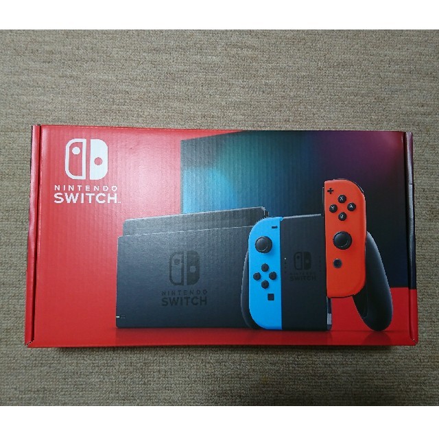 新品未使用 Nintendo Switch 新型　本体　ネオン