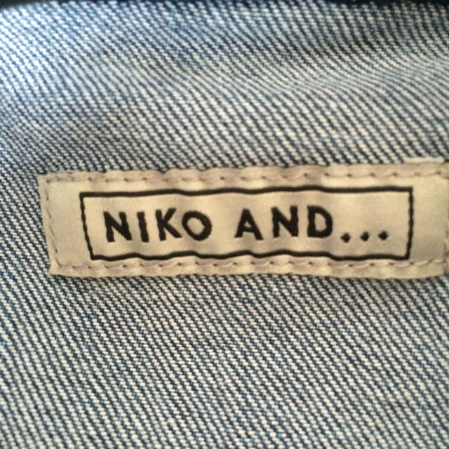 niko and...(ニコアンド)のニコアンド Gジャン レディースのジャケット/アウター(Gジャン/デニムジャケット)の商品写真