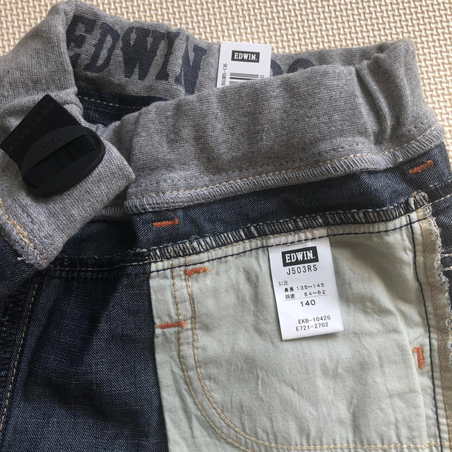 EDWIN(エドウィン)のEDWIN ボーイズショートパンツ  140 新品未使用 キッズ/ベビー/マタニティのキッズ服男の子用(90cm~)(パンツ/スパッツ)の商品写真