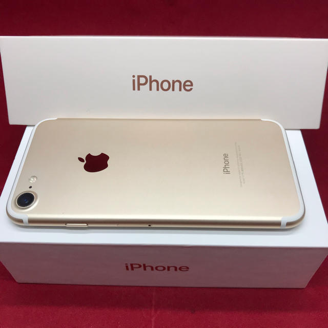 SIMフリー iPhone7 128GB ローズゴールド 上美品