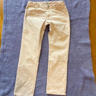 アルマーニ ジュニア(ARMANI JUNIOR)のアルマーニジュニア　ピンクベージュ　コットンパンツ　130(パンツ/スパッツ)