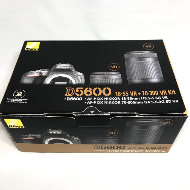 Nikon D5600 ダブルズームキット 箱付 - デジタルカメラ Nikon D5600 ダブルズームキット 箱付 - デジタルカメラ