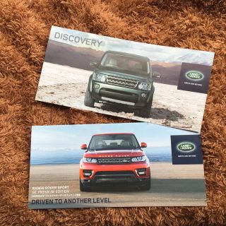 🇬🇧LAND ROVER 本・カタログ2冊セット 非売品(カタログ/マニュアル)