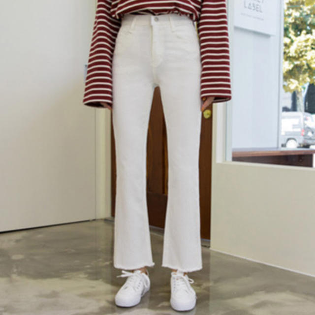 dholic(ディーホリック)のハイウエスト　ブーツカットパンツ メンズのパンツ(デニム/ジーンズ)の商品写真