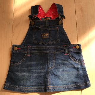 ラングラー(Wrangler)の90サイズサロペットスカート(スカート)