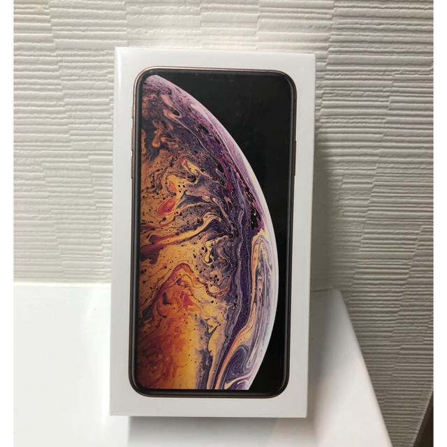 iPhone XS Max 256 SIMフリー　ゴールド　国内版　未開封新品スマホ/家電/カメラ