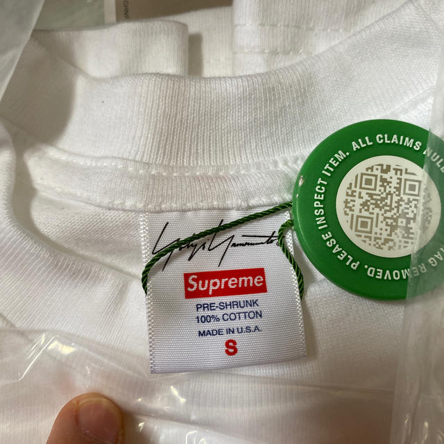 Supreme(シュプリーム)のsupreme yohji yamamoto logo tee white メンズのトップス(Tシャツ/カットソー(半袖/袖なし))の商品写真