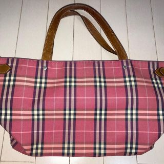 バーバリーブルーレーベル(BURBERRY BLUE LABEL)の10月末までの出品、値下げ❗️バーバリー   トートバッグ(トートバッグ)