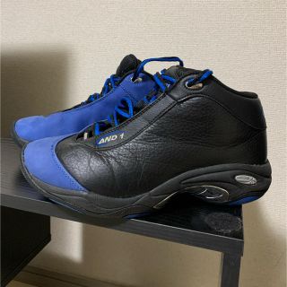 アンドワン(And1)のタイチミッド　26センチ　黒青　アンドワン　AND1(バスケットボール)