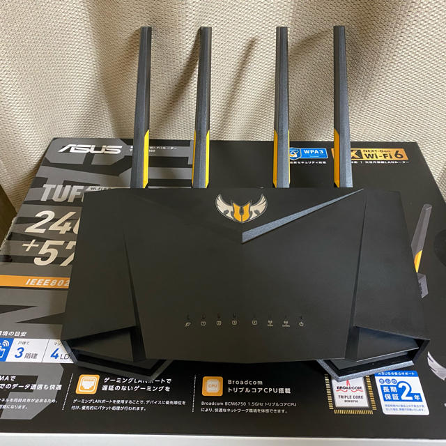 ASUS  ゲーミングルーター TUF-AX3000