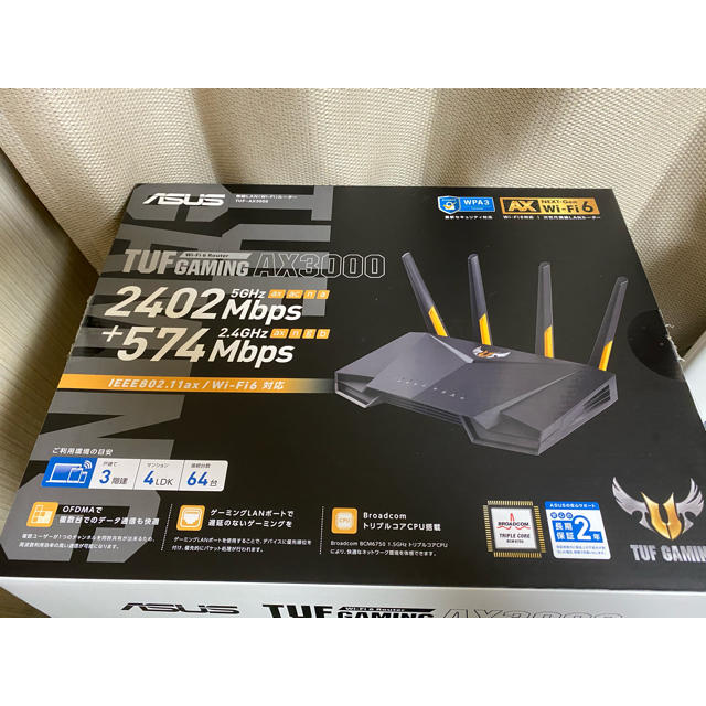 ASUS  ゲーミングルーター TUF-AX3000