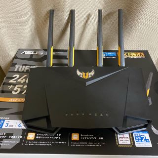 エイスース(ASUS)のASUS  ゲーミングルーター TUF-AX3000(PC周辺機器)