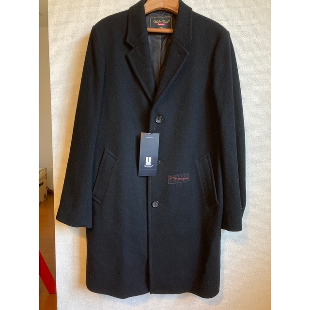 Supreme Undercover wool over coat S ブラック